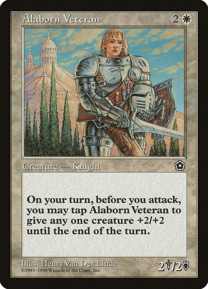 Alaborn Veteran [Portal Second Age] - Magic: The Gathering - Card Brawlers | Quebec | Canada |