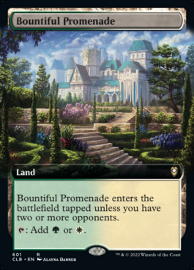 Bountiful Promenade (Extended Art) [Commander Legends: Battle for Baldur's Gate] - Magic: The Gathering - Card Brawlers | Quebec | Canada |