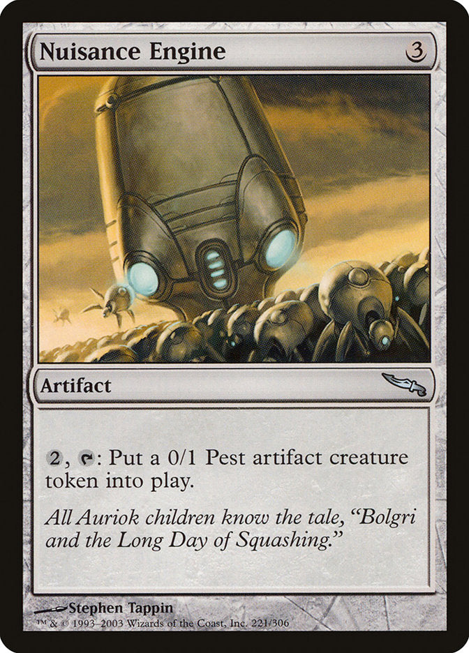 Nuisance Engine [Mirrodin] - Magic: The Gathering - Card Brawlers | Quebec | Canada |