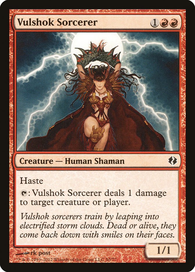 Vulshok Sorcerer [Duel Decks: Venser vs. Koth] - Magic: The Gathering - Card Brawlers | Quebec | Canada |