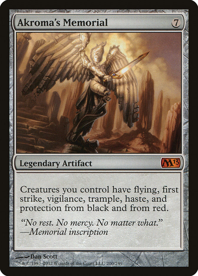 Akroma's Memorial [Magic 2013] - Magic: The Gathering - Card Brawlers | Quebec | Canada |