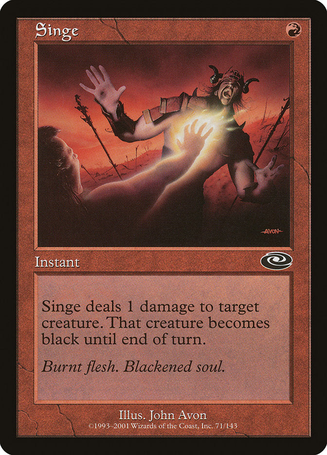Singe [Planeshift] - Magic: The Gathering - Card Brawlers | Quebec | Canada |