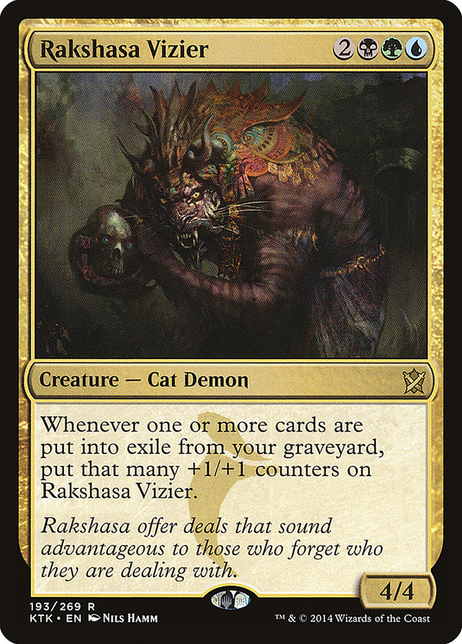 Rakshasa Vizier [Khans of Tarkir] - Magic: The Gathering - Card Brawlers | Quebec | Canada |
