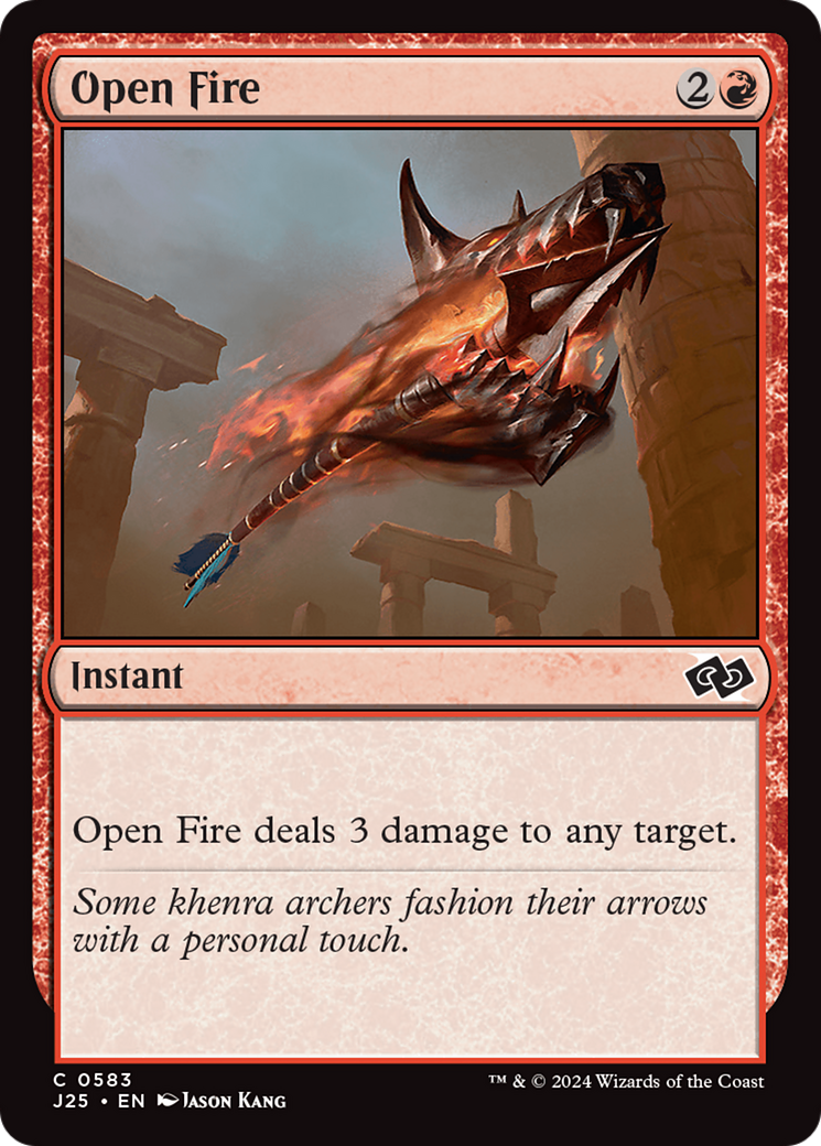 Open Fire [Foundations Jumpstart] - Magic: The Gathering - Card Brawlers | Quebec | Canada |