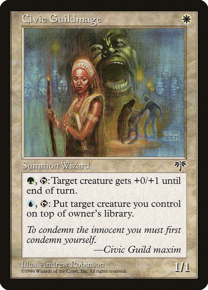 Civic Guildmage [Mirage] - Magic: The Gathering - Card Brawlers | Quebec | Canada |