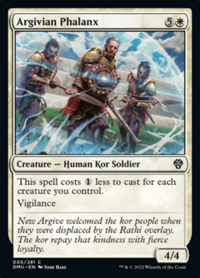 Argivian Phalanx [Dominaria United] - Magic: The Gathering - Card Brawlers | Quebec | Canada |