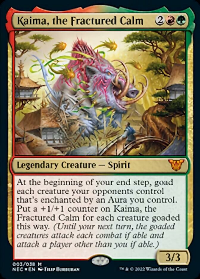 Kaima, the Fractured Calm [Kamigawa: Neon Dynasty Commander] - Magic: The Gathering - Card Brawlers | Quebec | Canada |