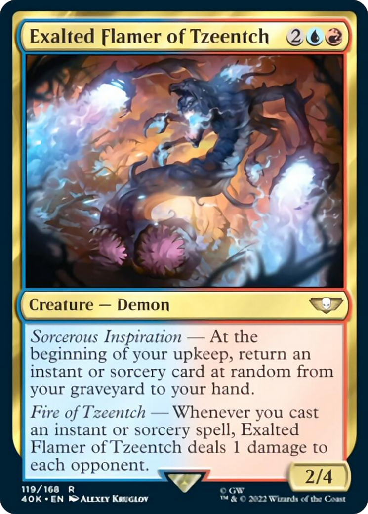 Exalted Flamer of Tzeentch [Warhammer 40,000] - Magic: The Gathering - Card Brawlers | Quebec | Canada |
