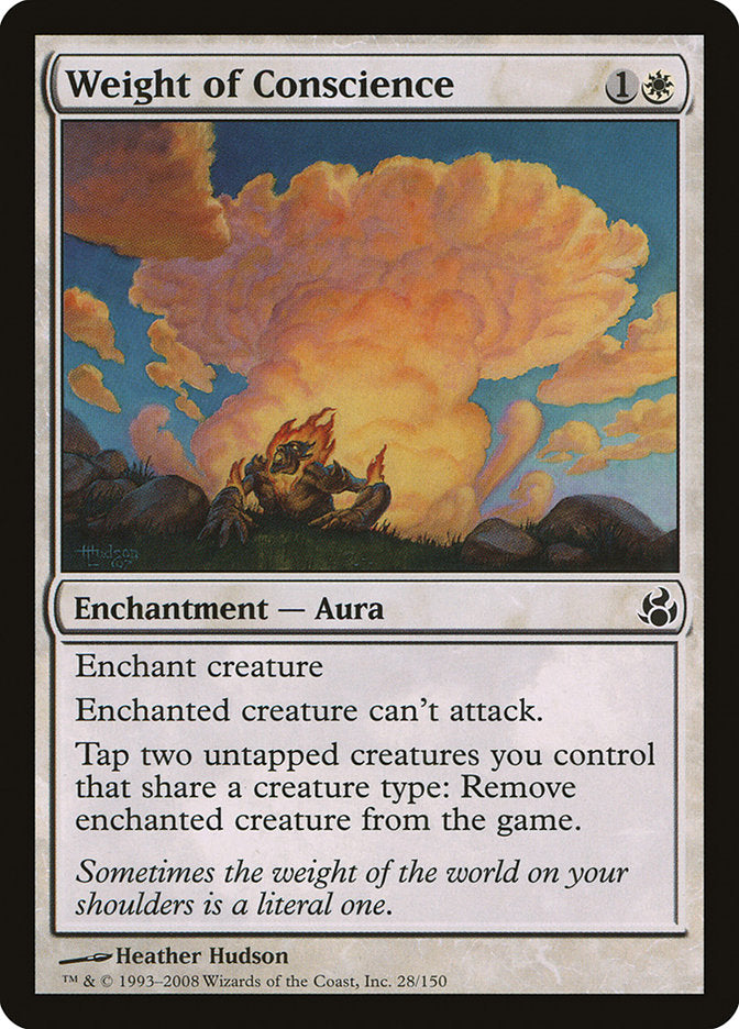 Weight of Conscience [Morningtide] - Magic: The Gathering - Card Brawlers | Quebec | Canada |