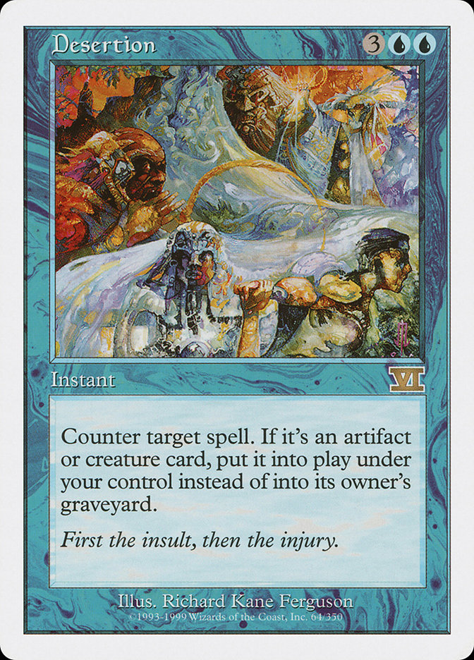 Desertion [Classic Sixth Edition] - Magic: The Gathering - Card Brawlers | Quebec | Canada |