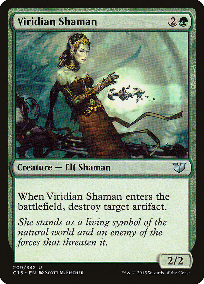Viridian Shaman [Commander 2015] - Magic: The Gathering - Card Brawlers | Quebec | Canada |