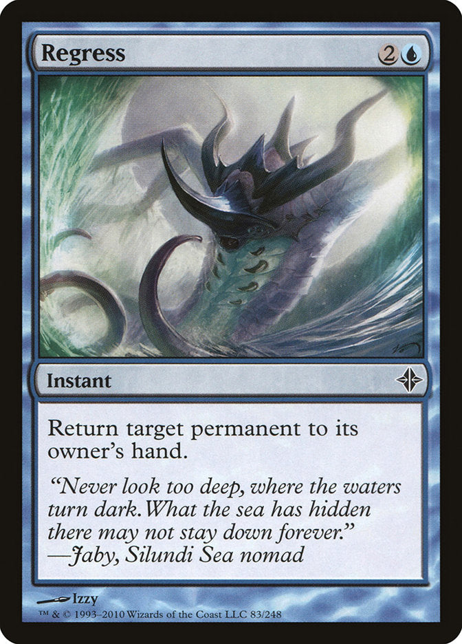 Regress [Rise of the Eldrazi] - Magic: The Gathering - Card Brawlers | Quebec | Canada |