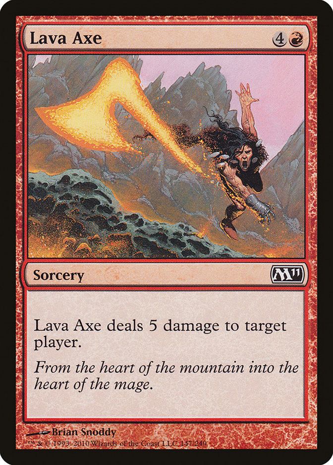 Lava Axe [Magic 2011] - Magic: The Gathering - Card Brawlers | Quebec | Canada |