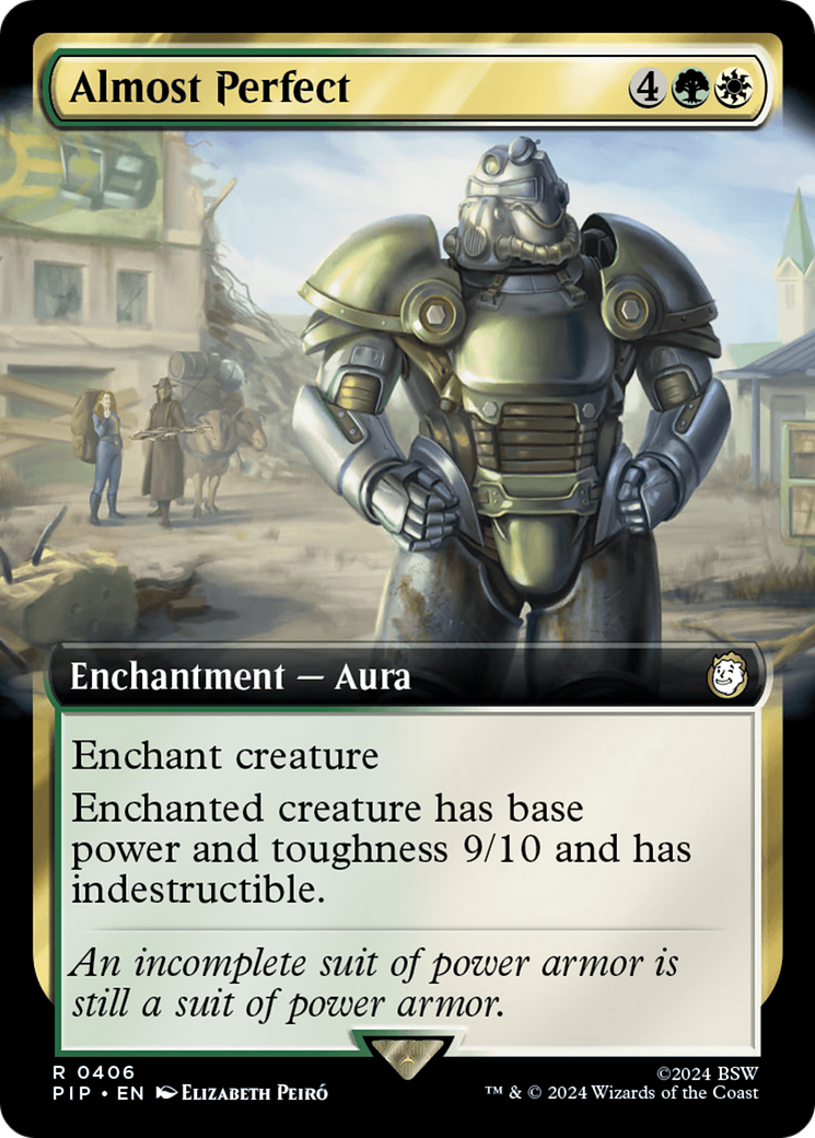 Almost Perfect (Extended Art) [Fallout] - Magic: The Gathering - Card Brawlers | Quebec | Canada |