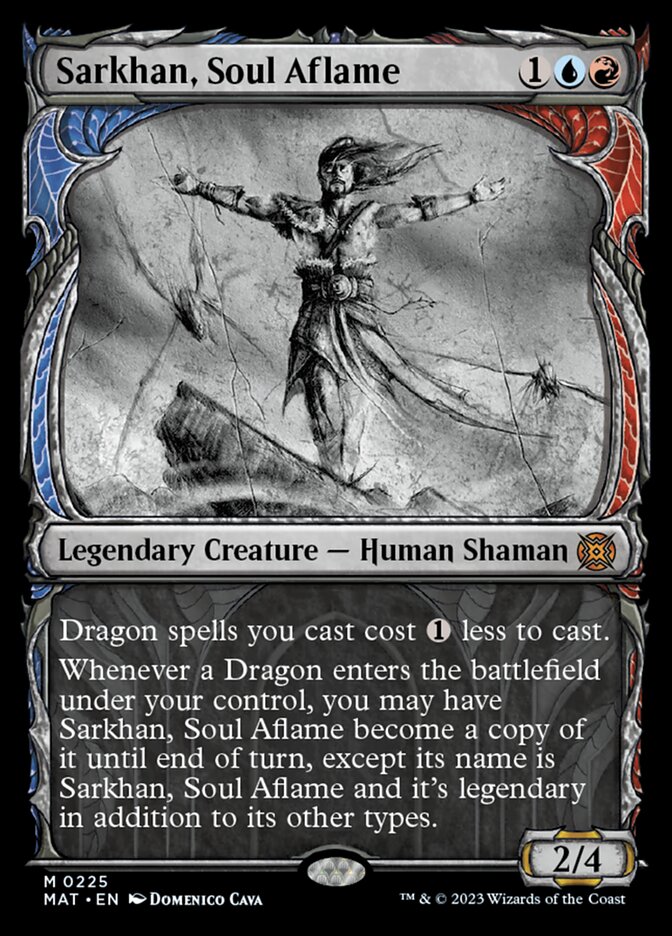 Sarkhan, Soul Aflame (Showcase Halo Foil) [March of the Machine: The Aftermath] - Magic: The Gathering - Card Brawlers | Quebec | Canada |