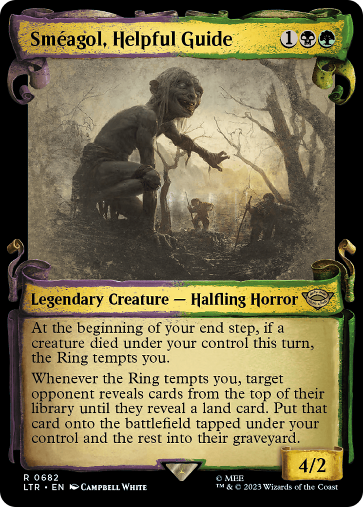 Smeagol, Helpful Guide [The Lord of the Rings: Tales of Middle-Earth Showcase Scrolls] - Magic: The Gathering - Card Brawlers | Quebec | Canada |