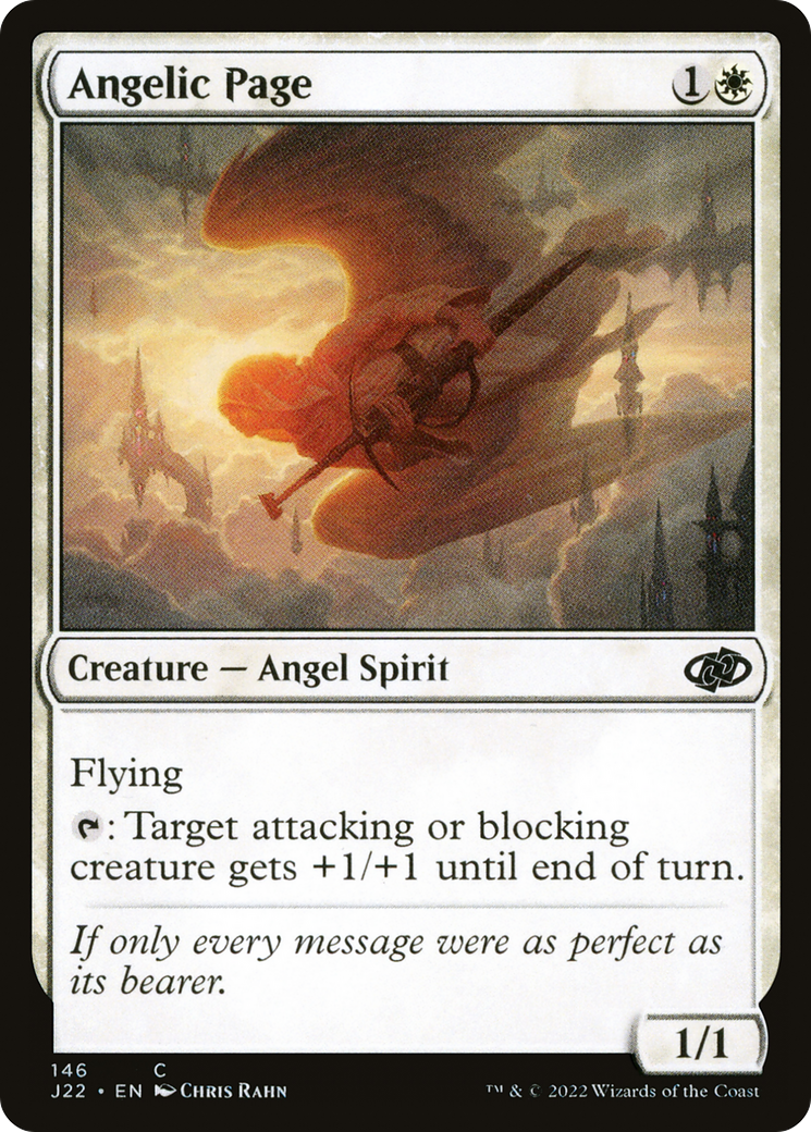 Angelic Page [Jumpstart 2022] - Magic: The Gathering - Card Brawlers | Quebec | Canada |