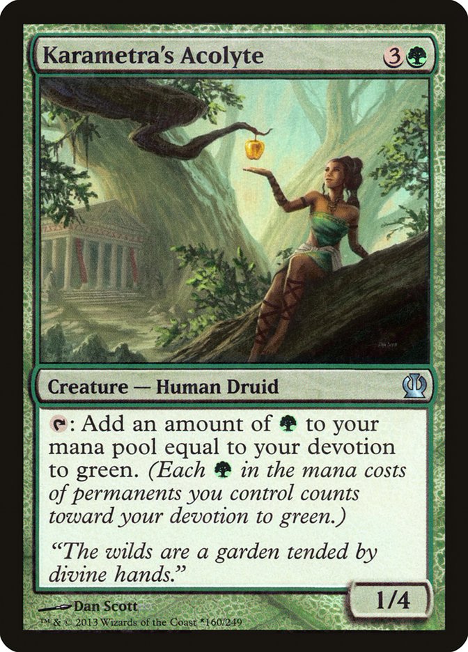 Karametra's Acolyte (Gift Box) [Theros Promos] - Magic: The Gathering - Card Brawlers | Quebec | Canada |