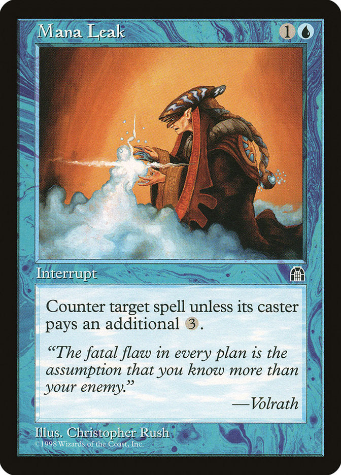Mana Leak [Stronghold] - Magic: The Gathering - Card Brawlers | Quebec | Canada |