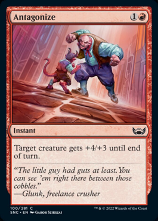 Antagonize [Streets of New Capenna] - Magic: The Gathering - Card Brawlers | Quebec | Canada |