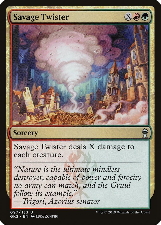 Savage Twister [Ravnica Allegiance Guild Kit] - Magic: The Gathering - Card Brawlers | Quebec | Canada |