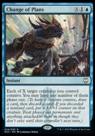 Change of Plans (Promo Pack) [Streets of New Capenna Commander Promos] - Magic: The Gathering - Card Brawlers | Quebec | Canada |