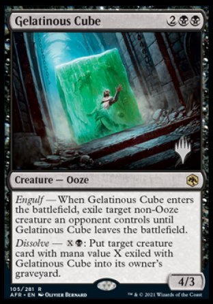 Gelatinous Cube (Promo Pack) [Dungeons & Dragons: Adventures in the Forgotten Realms Promos] - Magic: The Gathering - Card Brawlers | Quebec | Canada |