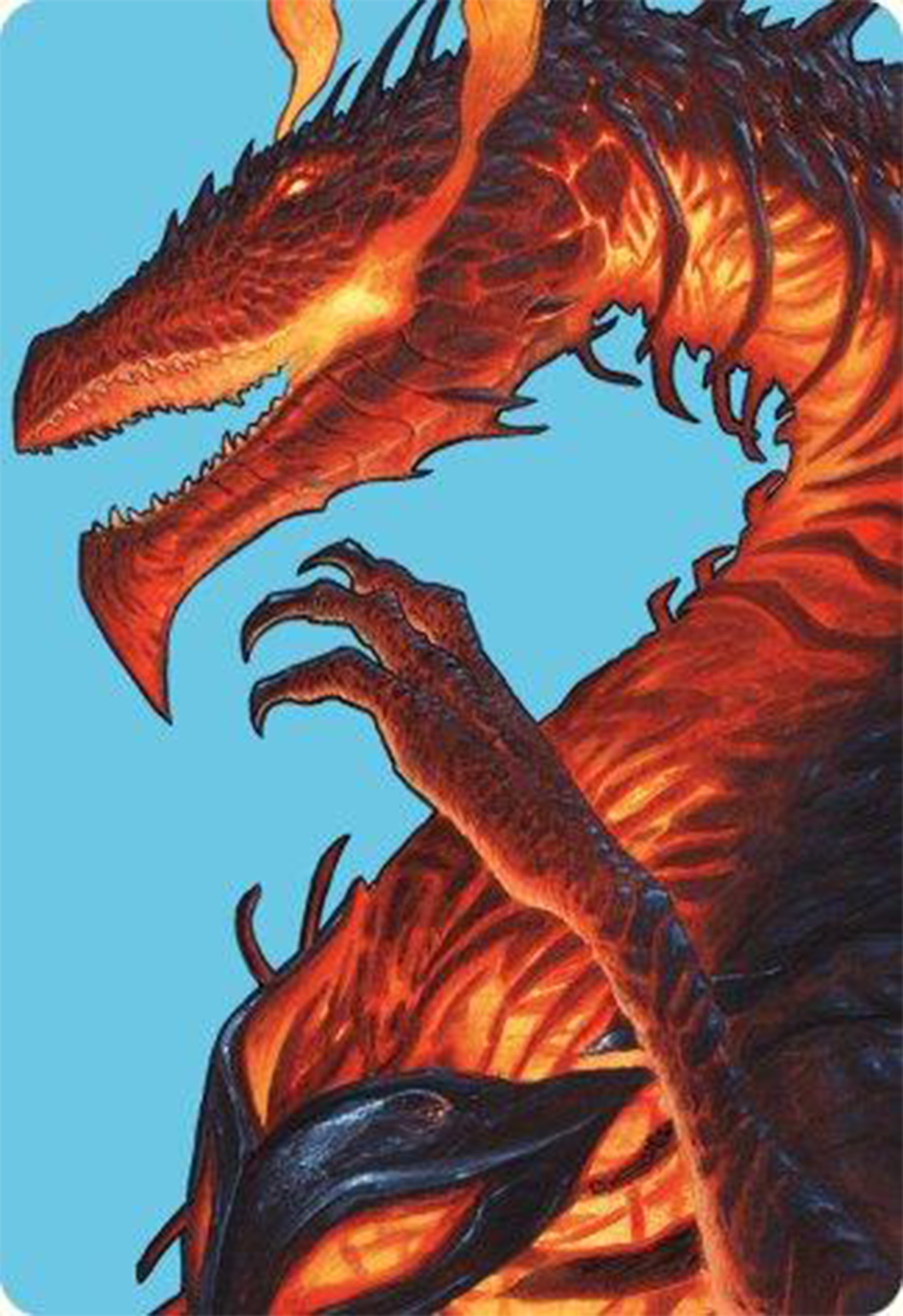 Herigast, Erupting Nullkite Art Card [Modern Horizons 3 Art Series] - Magic: The Gathering - Card Brawlers | Quebec | Canada |