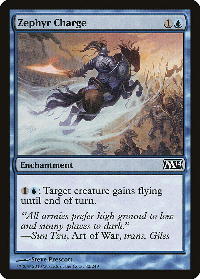 Zephyr Charge [Magic 2014] - Magic: The Gathering - Card Brawlers | Quebec | Canada |