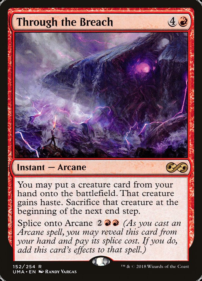 Through the Breach [Ultimate Masters] - Magic: The Gathering - Card Brawlers | Quebec | Canada |