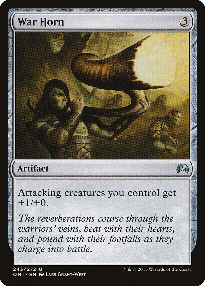 War Horn [Magic Origins] - Magic: The Gathering - Card Brawlers | Quebec | Canada |