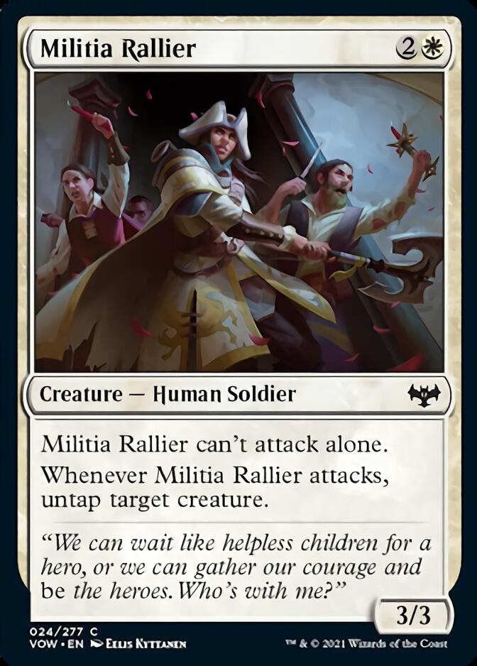 Militia Rallier [Innistrad: Crimson Vow] - Magic: The Gathering - Card Brawlers | Quebec | Canada |