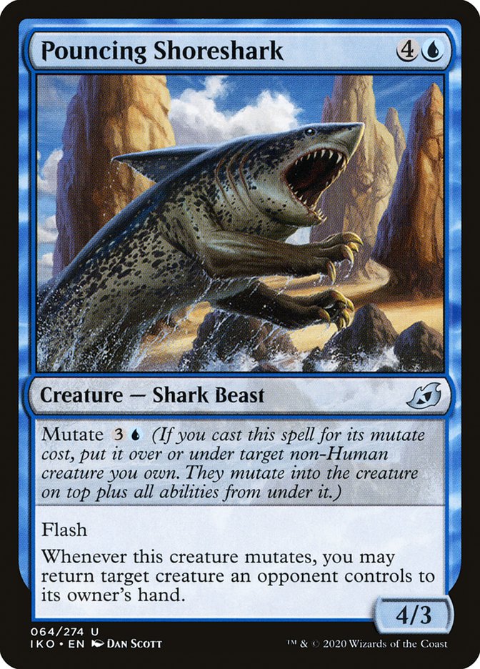 Pouncing Shoreshark [Ikoria: Lair of Behemoths] - Magic: The Gathering - Card Brawlers | Quebec | Canada |