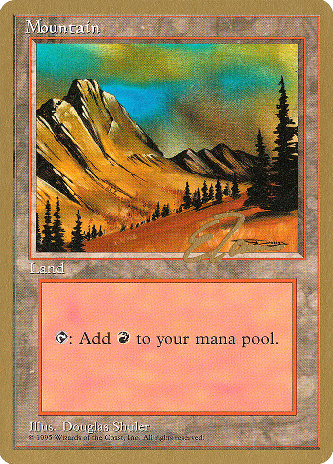 Mountain (et375) (Eric Tam) [Pro Tour Collector Set] - Magic: The Gathering - Card Brawlers | Quebec | Canada |