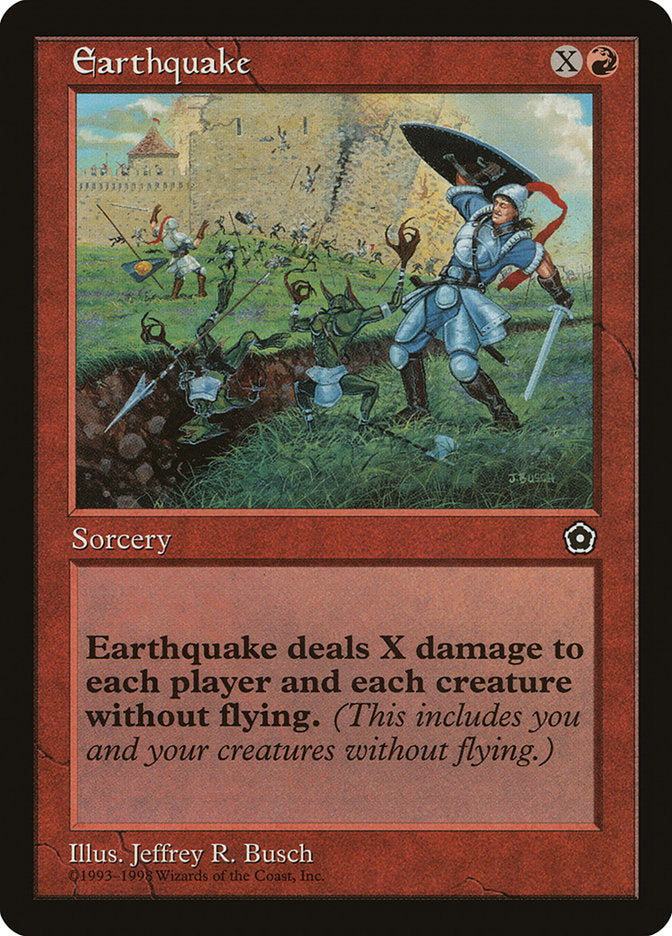 Earthquake [Portal Second Age] - Magic: The Gathering - Card Brawlers | Quebec | Canada |