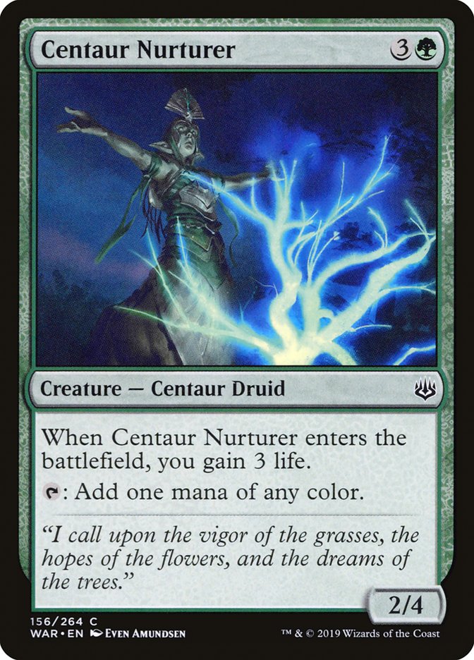 Centaur Nurturer [War of the Spark] - Magic: The Gathering - Card Brawlers | Quebec | Canada |