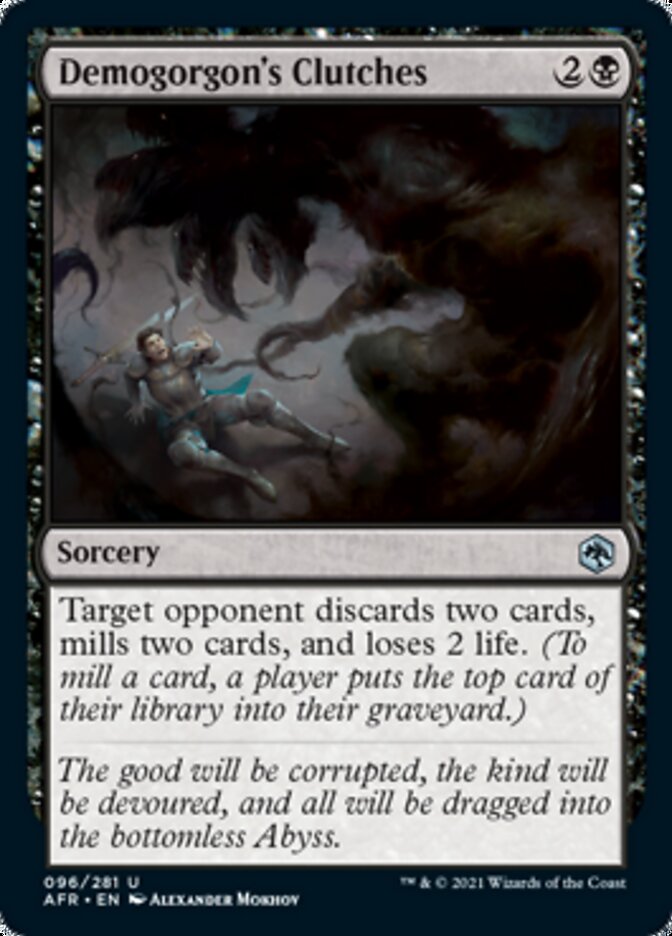 Demogorgon's Clutches [Dungeons & Dragons: Adventures in the Forgotten Realms] - Magic: The Gathering - Card Brawlers | Quebec | Canada |