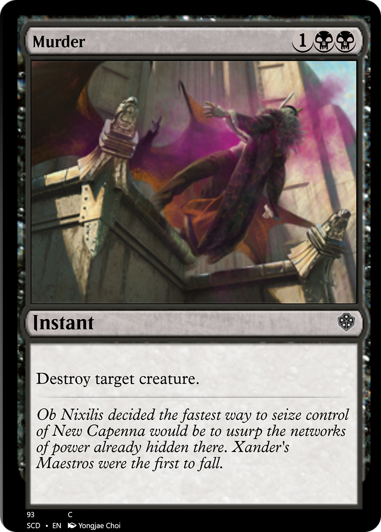 Murder [Starter Commander Decks] - Magic: The Gathering - Card Brawlers | Quebec | Canada |