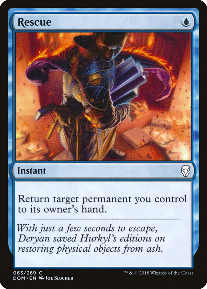 Rescue [Dominaria] - Magic: The Gathering - Card Brawlers | Quebec | Canada |