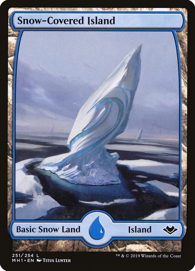 Snow-Covered Island [Modern Horizons] - Magic: The Gathering - Card Brawlers | Quebec | Canada |