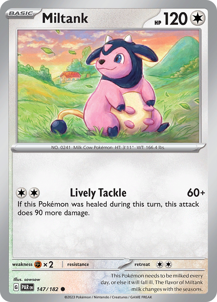 Miltank (147/182) [Scarlet & Violet: Paradox Rift] - Pokémon - Card Brawlers | Quebec | Canada |
