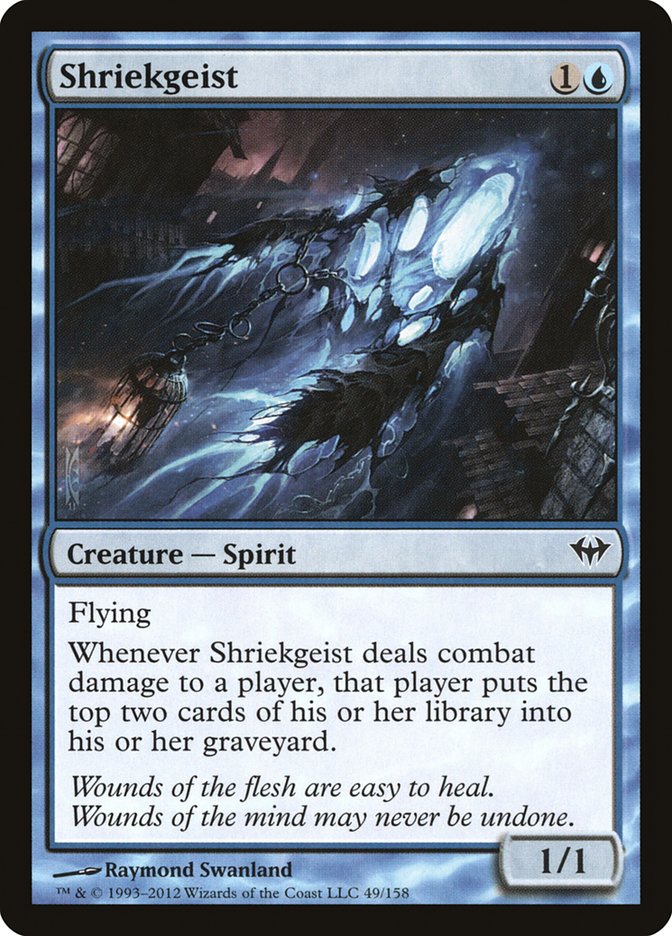Shriekgeist [Dark Ascension] - Magic: The Gathering - Card Brawlers | Quebec | Canada |