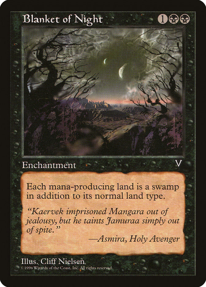 Blanket of Night [Visions] - Magic: The Gathering - Card Brawlers | Quebec | Canada |