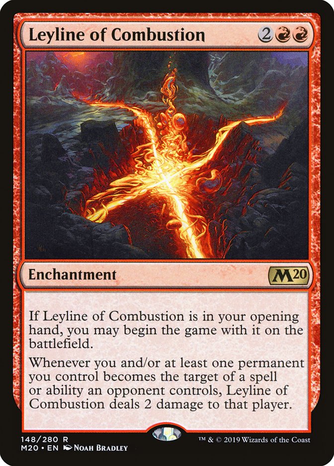 Leyline of Combustion [Core Set 2020] - Magic: The Gathering - Card Brawlers | Quebec | Canada |