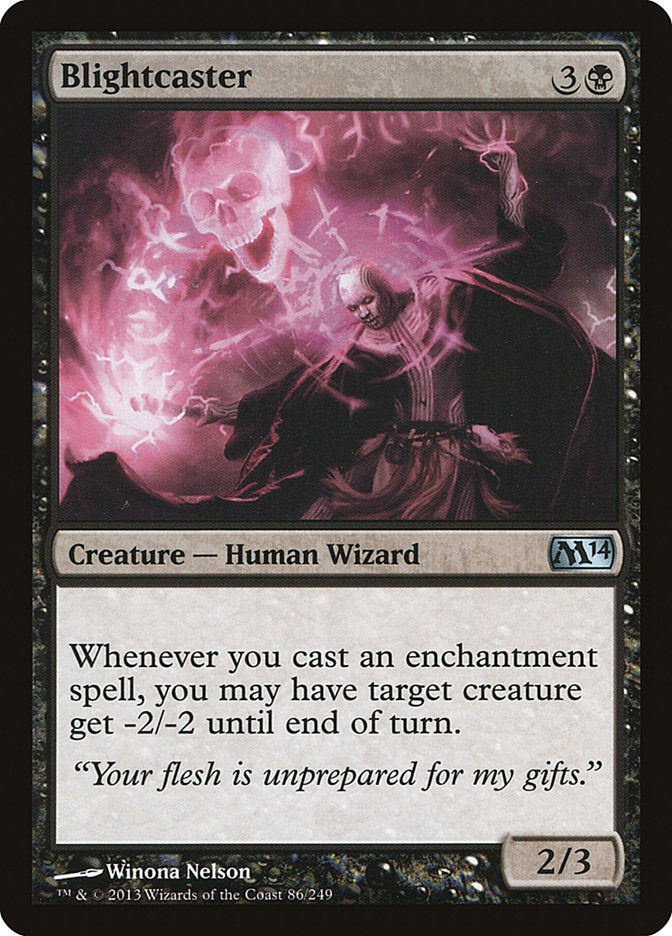 Blightcaster [Magic 2014] - Magic: The Gathering - Card Brawlers | Quebec | Canada |