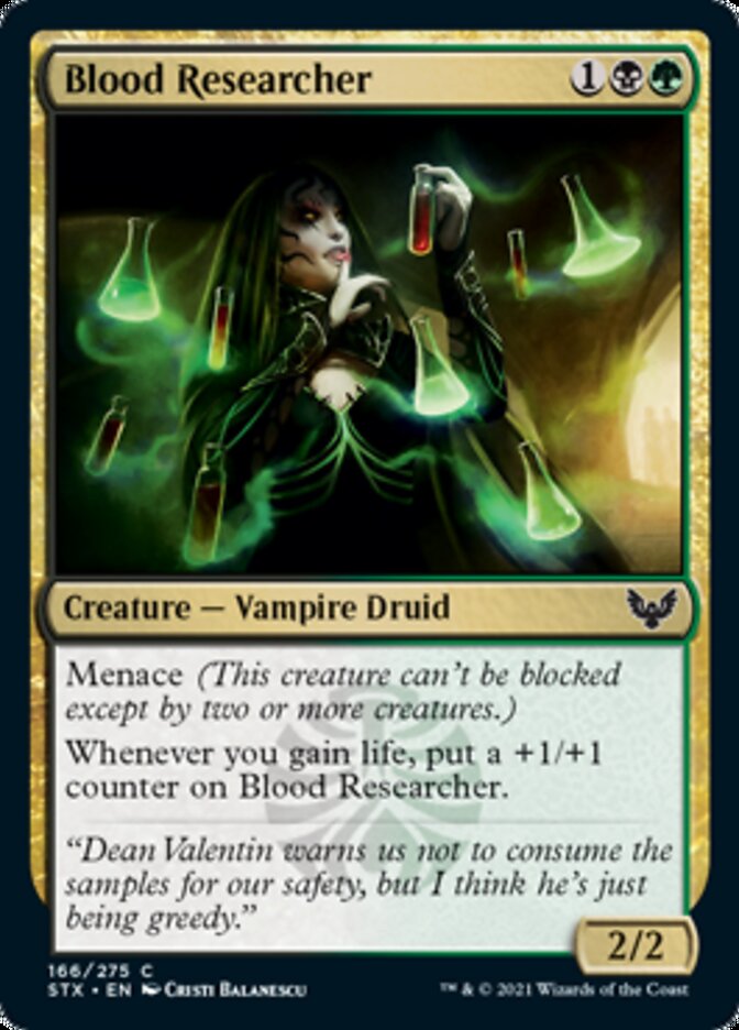 Blood Researcher [Strixhaven: School of Mages] - Magic: The Gathering - Card Brawlers | Quebec | Canada |