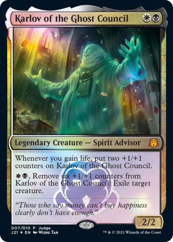 Karlov of the Ghost Council [Judge Gift Cards 2021] - Magic: The Gathering - Card Brawlers | Quebec | Canada |