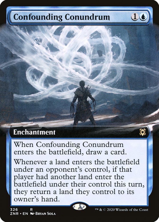 Confounding Conundrum (Extended Art) [Zendikar Rising] - Magic: The Gathering - Card Brawlers | Quebec | Canada |