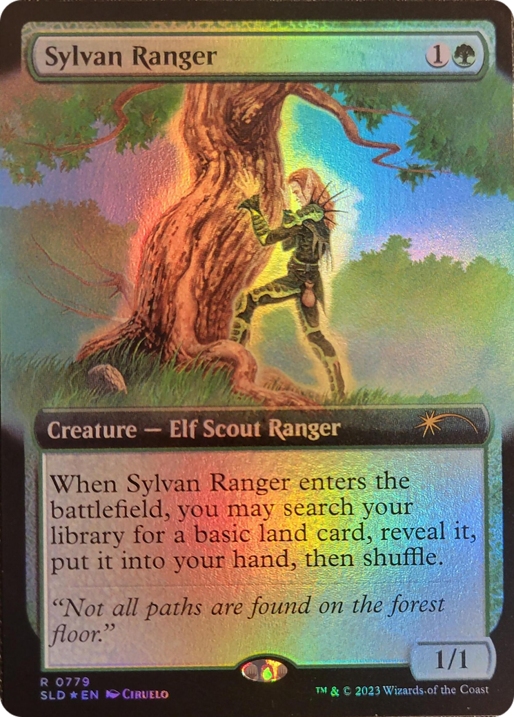 Sylvan Ranger (Extended Art) [Secret Lair Drop Series] - Magic: The Gathering - Card Brawlers | Quebec | Canada |