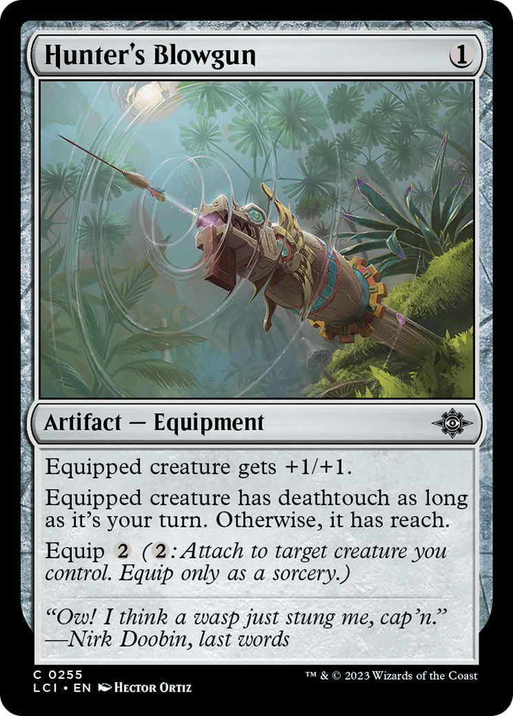 Hunter's Blowgun [The Lost Caverns of Ixalan] - Magic: The Gathering - Card Brawlers | Quebec | Canada |